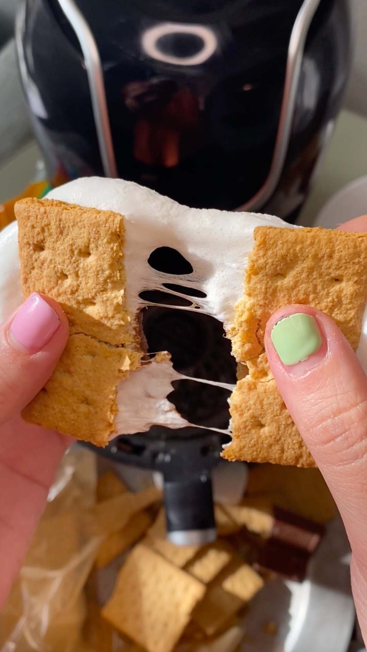 Air Fryer S'mores  All Ways Delicious