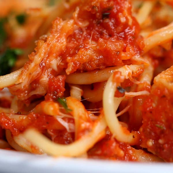 Chicken Parm Bake With Roasted Broccoli