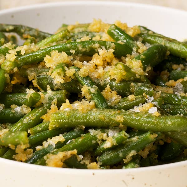 Crispy Parmesan Green Beans