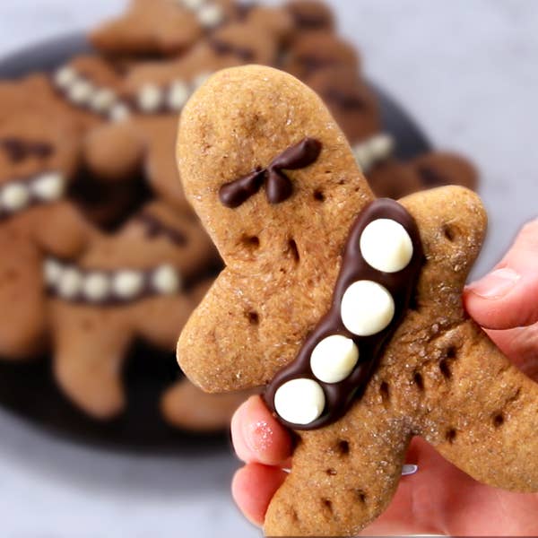 Gingerbread Wookiee Cookies
