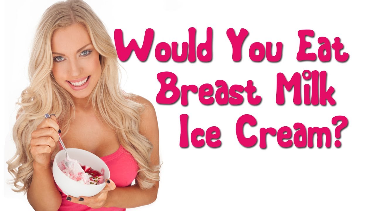 homemade breast milk ice cream