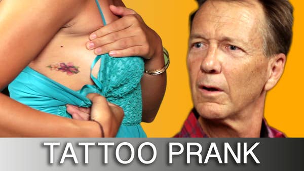 Tattoo prank