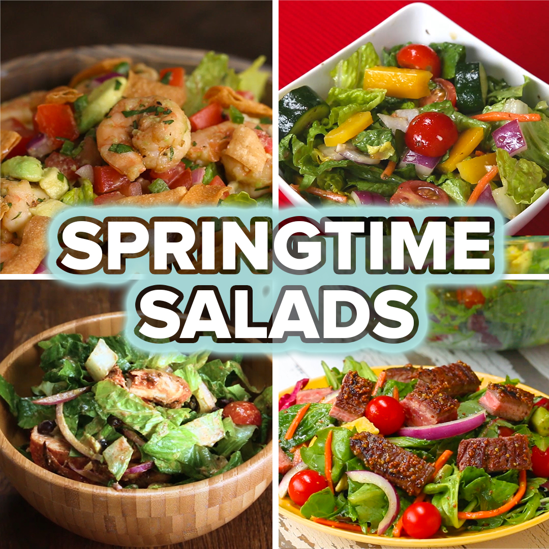 4 Simple Springtime Salads 