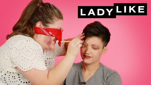 The Blindfolded Makeup  Challenge «  Tag « Mama's