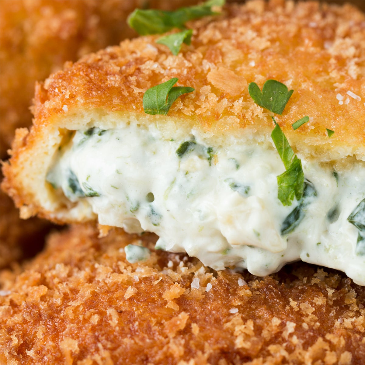 Spinach Artichoke Dip Onion Rings Recipe by Tasty