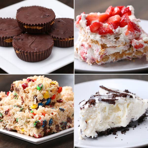 4 Easy 3-Ingredient No-Bake Desserts | Recipes