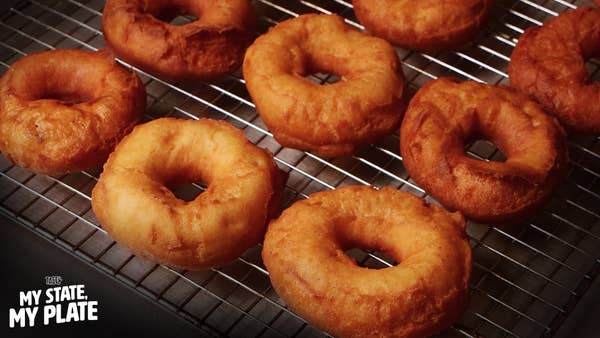 Dunkin’-Style Old-Fashioned Donuts