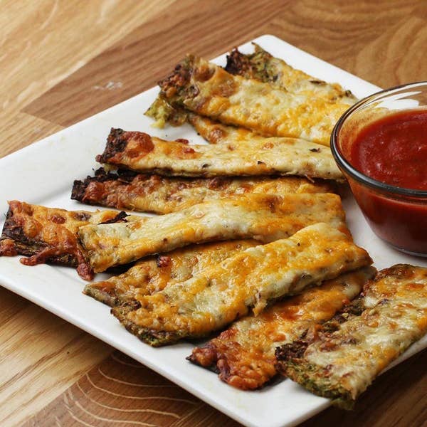 Cheesy Zucchini Sticks