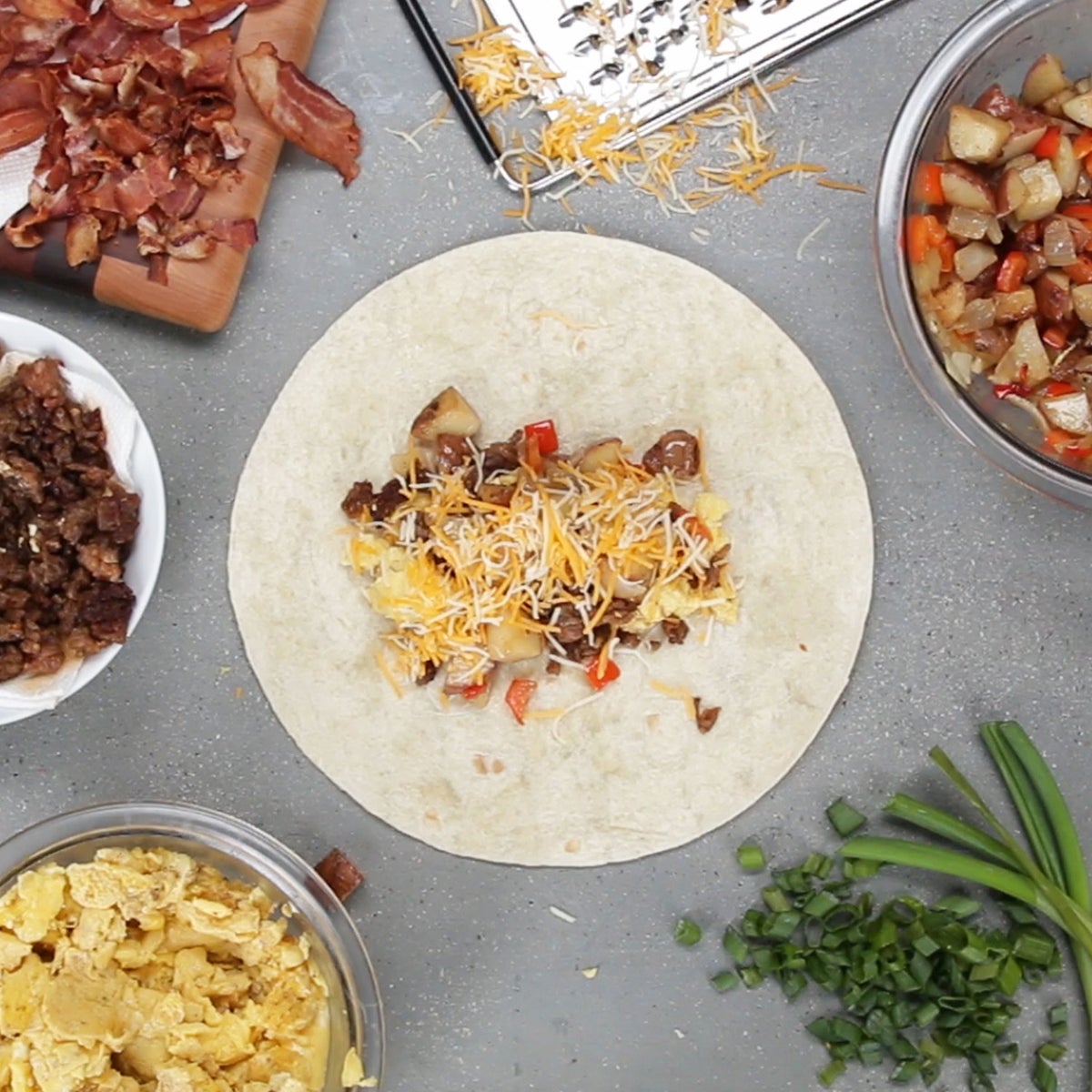 Tex Mex Breakfast Wraps (Freezer Friendly) - Jo Cooks