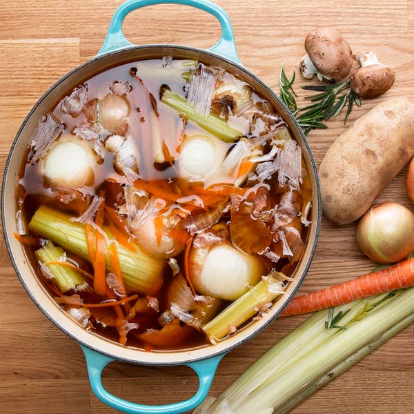 How To Make Veggie Stock With Kitchen Scraps