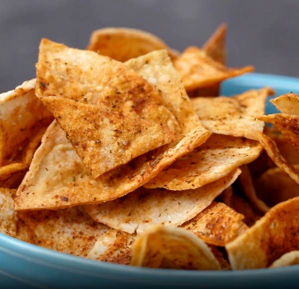 Air Fryer Tortilla Chips