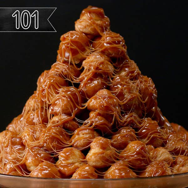 How To Make A Croquembouche (Cream Puff Tower)