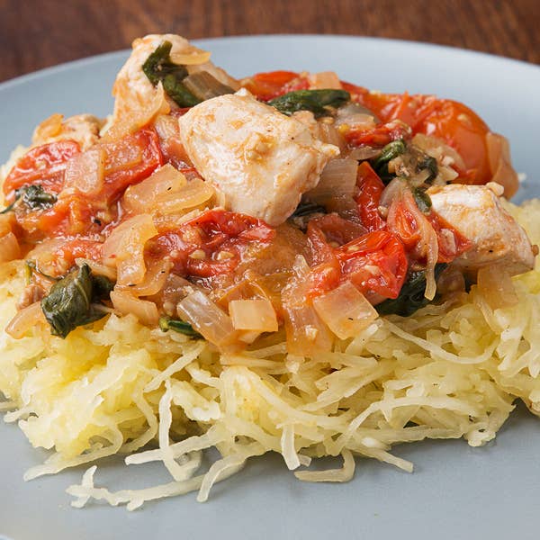 Lemon Chicken & Spaghetti Squash