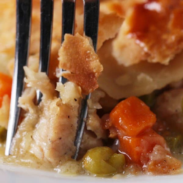 One-skillet Chicken Pot Pie